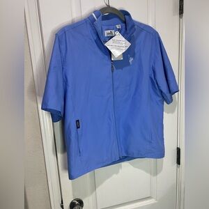 ashworth weather systems Golf Short Sleeve Windbreaker Women’s Sz M NWT Jacket
